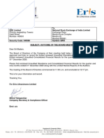 Eris Lifesciences Outcome