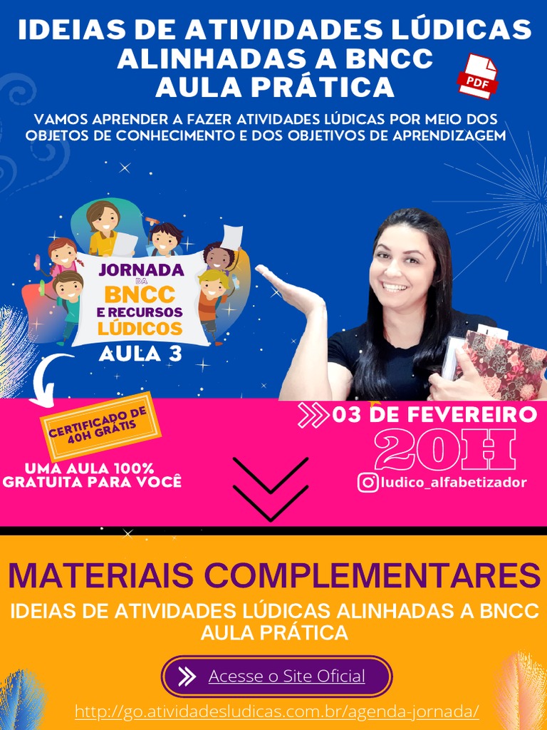 Atividades Lúdicas, PDF, Aprendizado