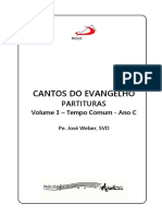 Partituras Catolicas Album Cantos Do Evangelho Vol 03 Tempo Comum Ano C - Cantos de Comunhão