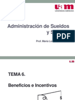 SS Tema 6 Beneficios Incentivos