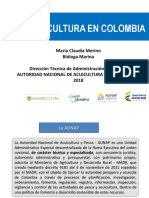 Presentacion Tecnica Acuicultura en Colombia