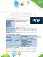 Guía de Actividades y Rúbrica de Evaluación - Etapa 2 - Estudio de Los Fenómenos Asociados Al Problema