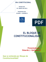 El Bloque de Constitucionalidad