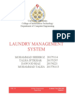 Laundry Management System