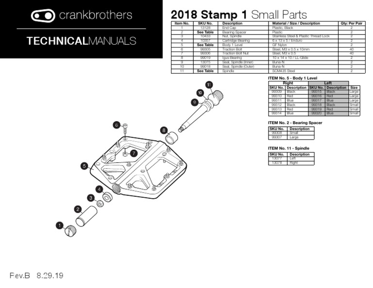 Spare Parts List for Bearings and Spindles | PDF | Nut (Hardware) | Screw