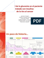 C10 El Control de La Glucemia en El Pte Tratado Con Insulina de La Tira Al Sensor