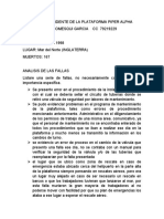 Analisis de Accidente de La Plataforma Piper Alpha