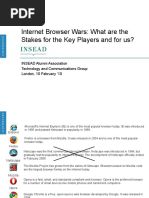 Internet Browser Wars: What Are The Stakes For The Key Players and For Us?