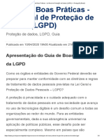 Guia de Boas Práticas - Lei Geral de Proteção de Dados (LGPD) — Português (Brasil)