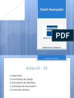 Excel Avançado - Formulários e Controles