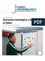 Estructura estratégica y táctica en el fútbol _ Mundo Entrenamiento