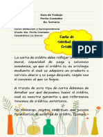 Carta de Solicitud de Credito