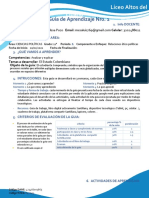 Guia 1 de Ciencias Politicas 11°