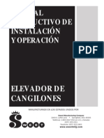 MAnual de Elevador de Cangilones