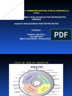 Evaluación Ex Post