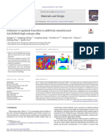 Columnar To Equiaxed Transition in Additively Manu