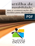 Cartilha Da Custurabilidade - Tecidos Para Decoração