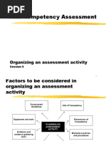 Session5 - Organizing Assessment Activities