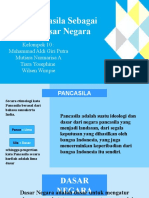 Pancasila Sebagai Dasar Negara, Kel 10