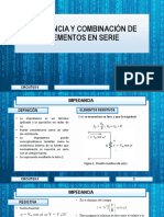 Diapositiva #5 - Impedancia y Combinación de Elementos en Serie