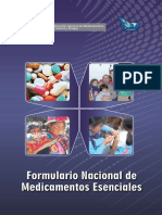 Formulario Nacional de Medicamentos Esenciales DIGEMID 3ed 2011