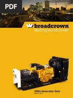 JCB Broadcrown Generator Brochure