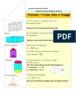 Materi Volume Bangun Ruang