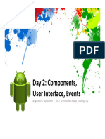 Android Dev Training - Day 2
