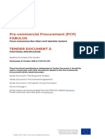 Tender Document 2 Functional Specifications