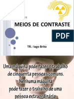 MEIOS DE CONTRASTE 2 - Iago Brito