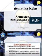 Matematika Berbagai Bentuk Pecahan