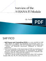 Overview of The Sap S/4 Hana Fi Module: - by Aaditya Rathore