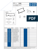 Juego de Juntas para Motor Ford Zetec Rocam - CT34100 ST34101