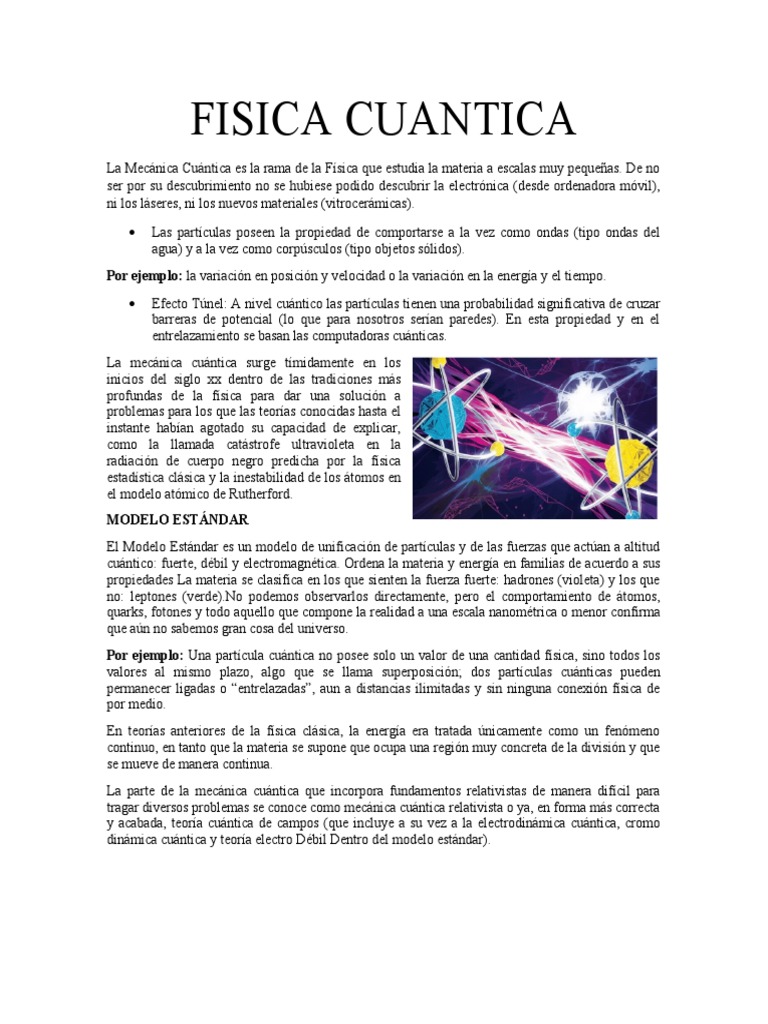 Fisica Cuantica | PDF | Mecánica cuántica | Importar