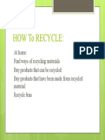 How to Recycle at Home: Tips