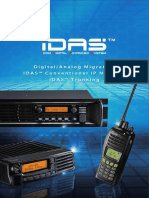 Digital/Analog Migration IDAS™ Conventional IP Network IDAS™ Trunking