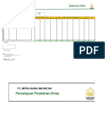 Form Klaim Biaya - Standard