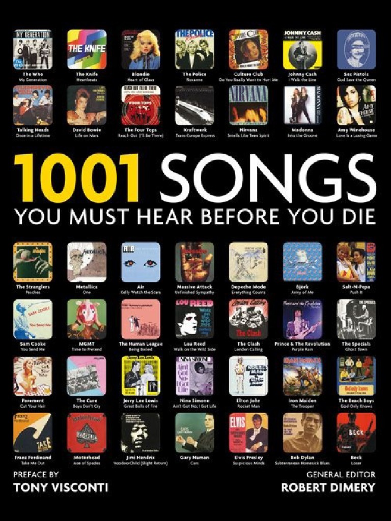 1001 Songs PDF Jazz Music Entertainment (General) kuva
