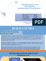 10 Kelompok 10 - Sistem Sosial Dan Organisasi Kemasyarakatn Sunda