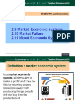 Unit 2.9 Market Economic System
