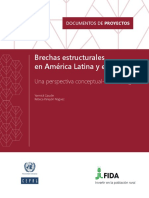 Territorio Cepal Brechas Estructurales en America Latina y El Caribe