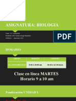 Clase 1 Biologia