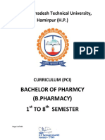 B.pharmacy Syllabus PCI