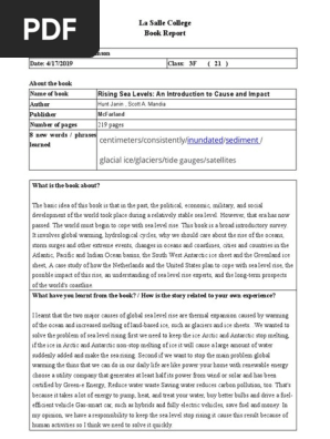 non-fiction book report template