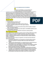 Procedimieno para La Elaboracion de Nomina