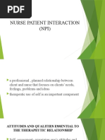 Nurse Patient Interaction (NPI)