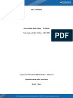 Act 4 - Portafólio, Análisis Del Problema Ético en El Ámbito Organizacional.