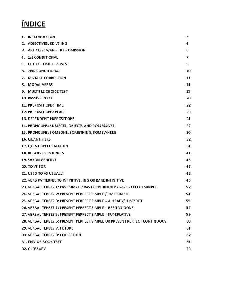 B1 Grammar Book Sample 1 | PDF | Grammatical Tense | Syntactic ...