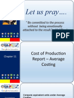 Chap 11 Process Costing Average