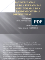 OPTIMASI PELAYANAN KESEHATAN IBU DAN BAYI SELAMA PANDEMI COVID-19